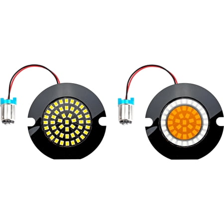 Cyron Lighting AC1157AR Wide View Led Turn Signal Inserts - Red, Dual Circuit