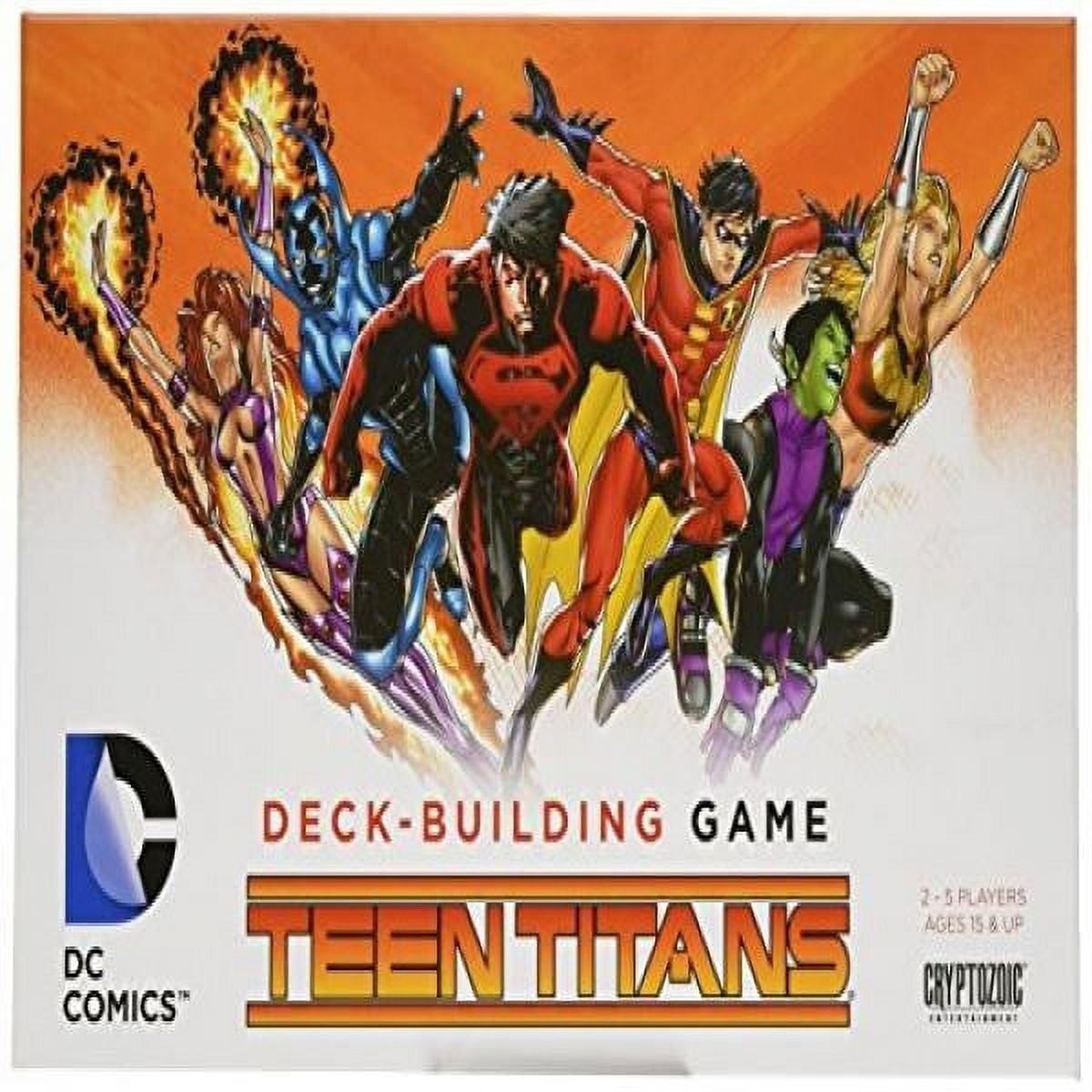  Cyrptozoic Entertainment DC Deck-Building Game: Teen Titans :  Toys & Games