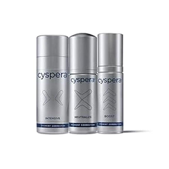 Cyspera Intensive Pigment Correction System - Helps Improve Pigment Correction and Overall Skin Health 3-Step Daily Routine