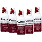 Cystex Urinary Health Maintenance Antioxidant, Cranberry, 7.6oz pack of 5
