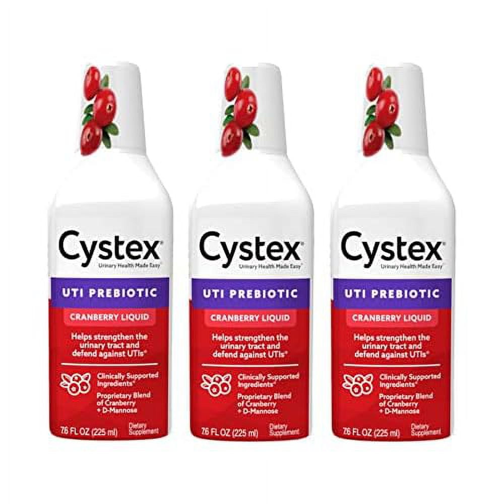 Cystex Urinary Health Maintenance Cranberry 7.6 Fl Oz (Pack of 3