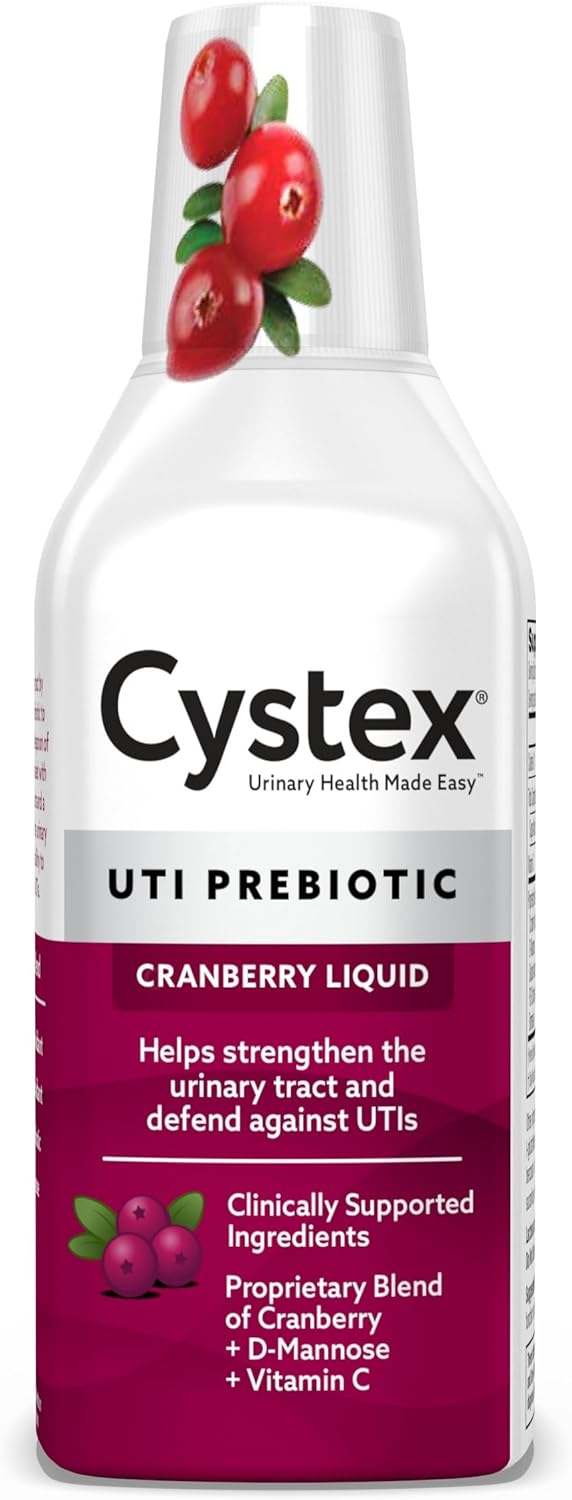 Cystex Urinary Tract Infection Support, Cranberry Prebiotic Supplement