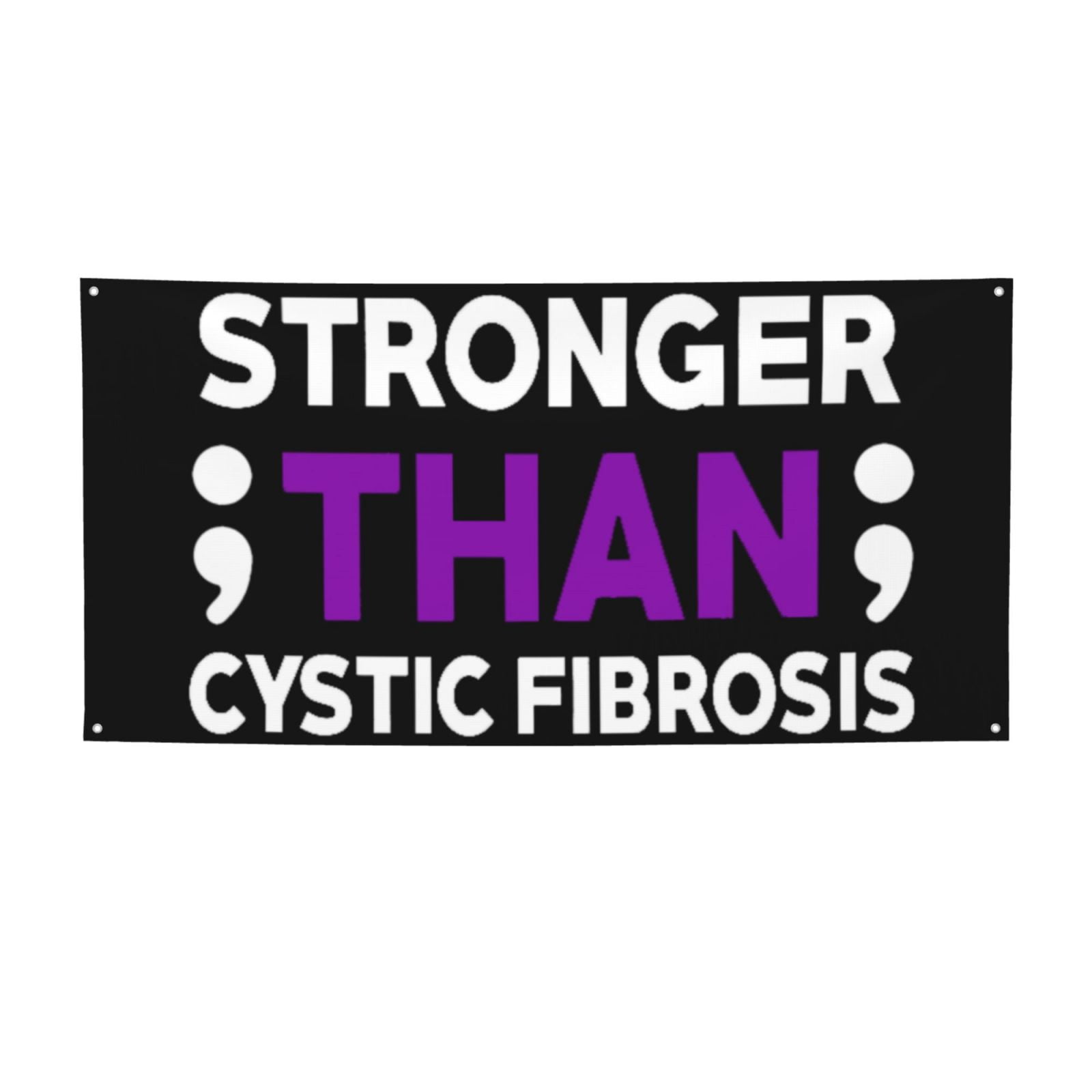 Cystic Fibrosis Awareness Banner Backdrop Porch Sign Medium Holiday ...