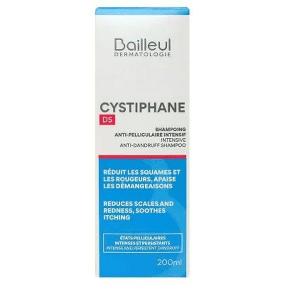 Cystiphane Intensive Anti-Dandruff Shampoo DS 200ml by Bailleul-Biorga