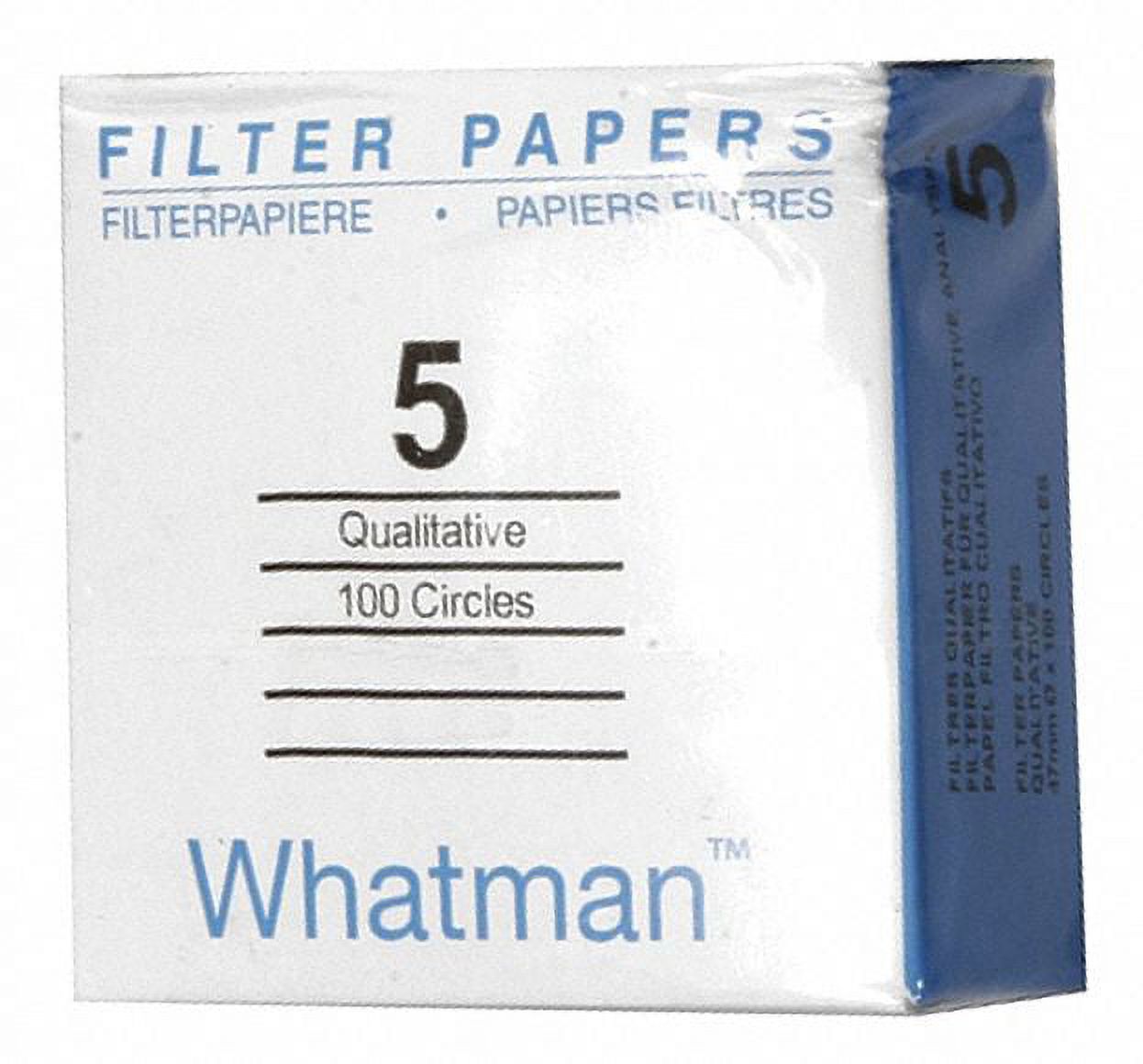 Cytiva Whatman Qual Filter 9 cm Dia,2.5 mic Min,PK100 1005-090