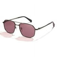 thumbnail image 1 of Cyxus Aviator Sunglasses for Men Women Polarized Sunglasses Mirrored Lens UV Protection（Red Lens&Gunmetal Frame）, 1 of 7