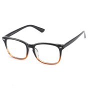 Cyxus Blue Light Glasses for Men Women Lightweight Square Frame Computer Gaming Glasses Relieve Digital Headache Eye Strain Black&Brown