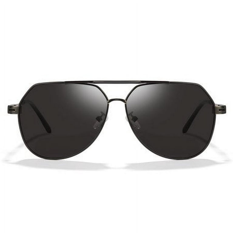 Cyxus Polarized Aviator Sunglasses for Men Classic Mirrored Lens