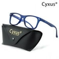 thumbnail image 1 of Cyxus Propionic Acid Reading Glasses 3.0 Blue Light Glasses Anti UV Computer Blue Frame, 1 of 8