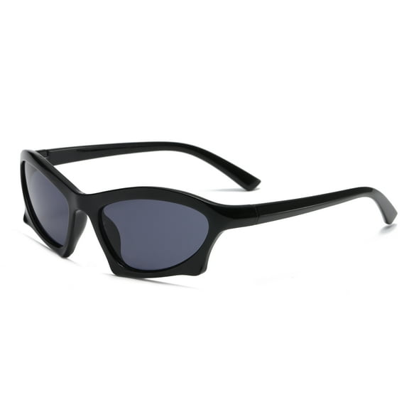 Cyxus Rectangle Sunglasses for Men Women Trendy UV Protection Eyewear