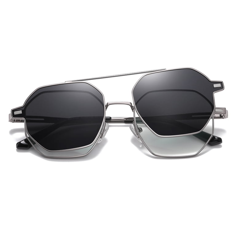 Square Polarized Sunglasses with UV Protection Rue | Square Polarized Sunglasses | Fifth & Ninth – Fifth  main image 2