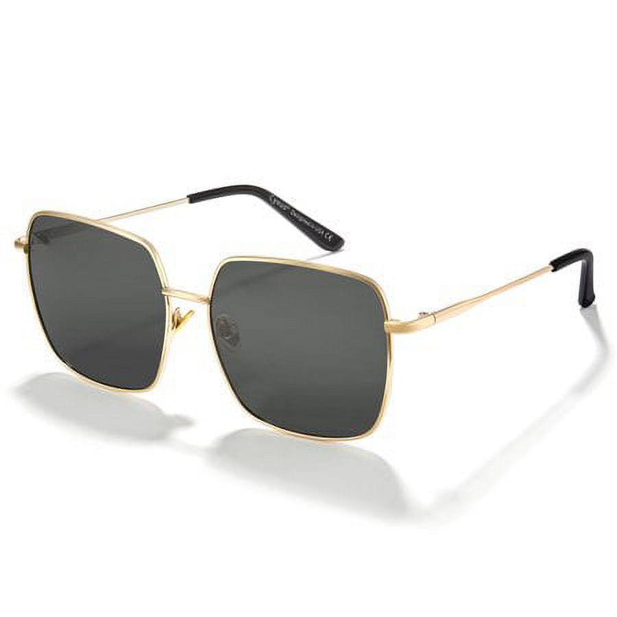 Polarized Square Sunglasses Oversized UV400 Protection Large Frame Amazon.com: LYZOIT Square Sunglasses for Men Women Polarized  main image 2