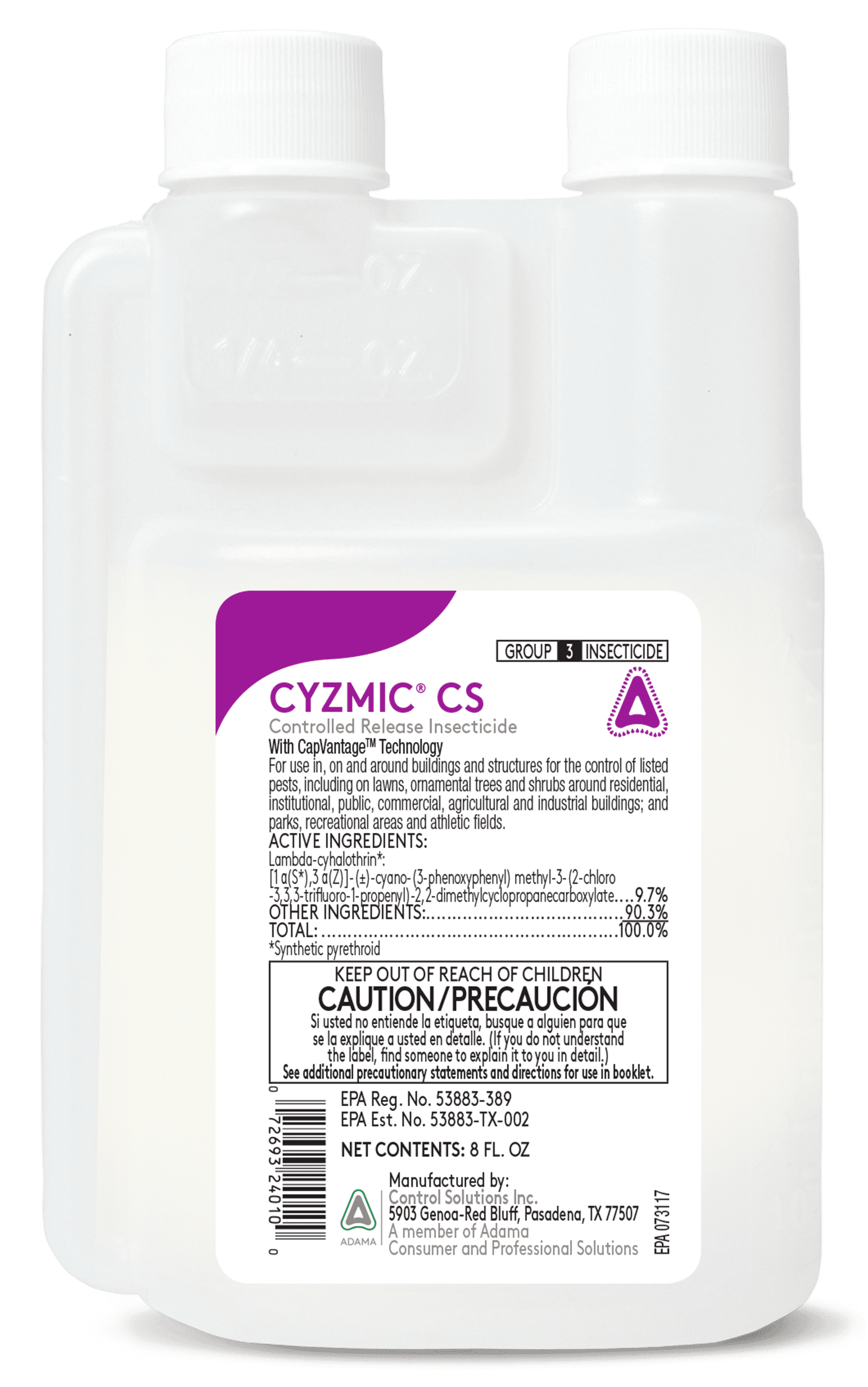 Control Solutions Cyzmic CS Insecticide - Household Pests Eliminator ...