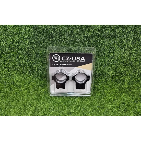 CZ 457 11mm Dovetail 30mm Scope Rings Aluminum Matte Black