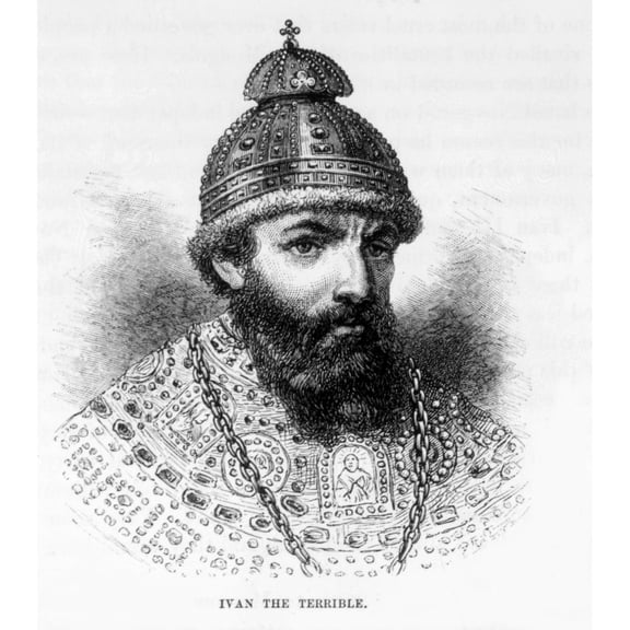 Czar Ivan Iv History Poster Print