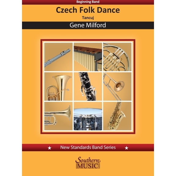 Czech Folk Dance: Tancuj (Full Score): For Concert Band, (Paperback)