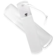 Czech Glass Foot File with Rope, Premium Pedicure Rasp for Gentle Foot Care, Callus Remover for Smooth Soft Feet by Bona Fide Beauty