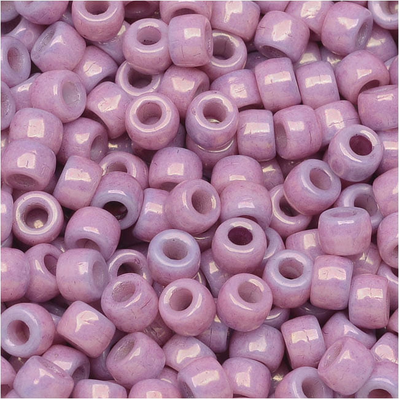 Violet Purple Chunky Beads for Jewelry Making, Large Purple Beads