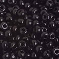 thumbnail image 1 of John Bead Czech Glass Seed Beads 4/0 (500g) Black Bead, 1 of 2