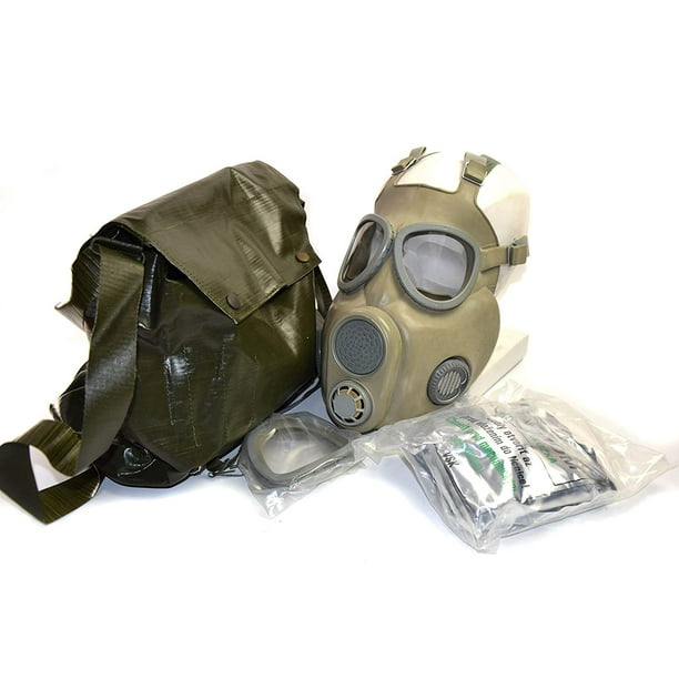 Czech M10 Gas Mask with Filters Extra Lens and Carry Bag - Walmart