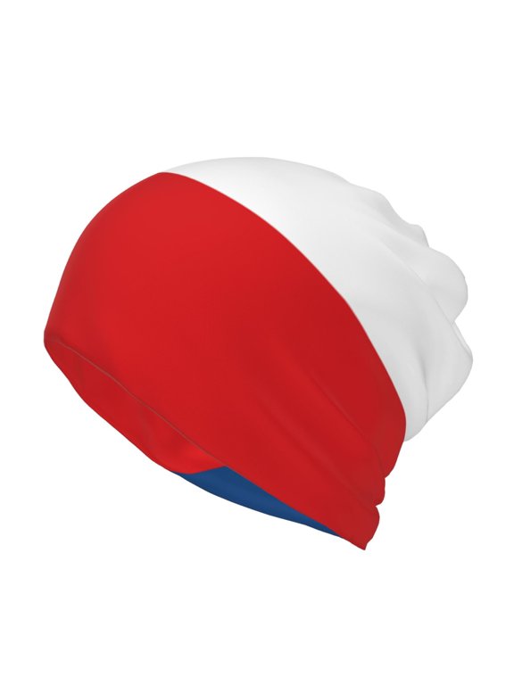 Czech Republic Beanie Skull Cap Lightweight Hip Hop Dwarf Hat Beanie Hat For Women Men
