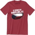 thumbnail image 1 of Czech Republic Country Crest Flag Colors Nationality Ethnic Pride -Men's Tee Shirt, 1 of 4