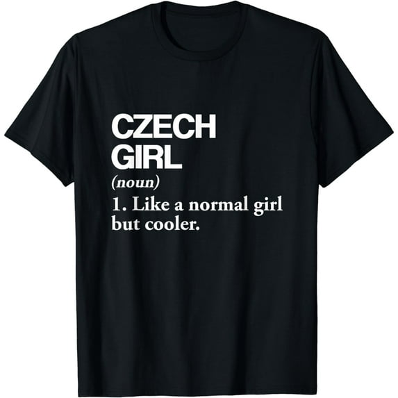 Czech Republic Flag Country Language T-Shirt