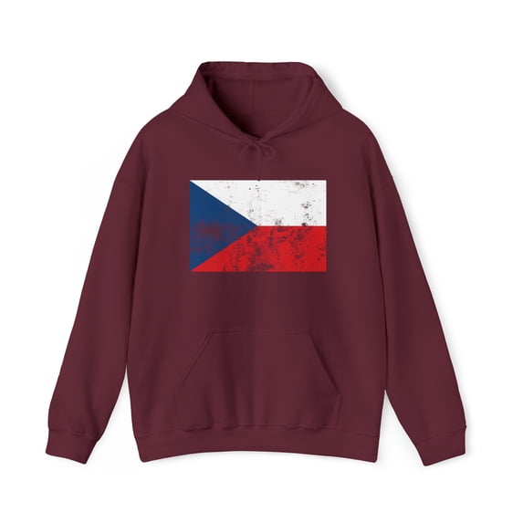 Czech Republic Pride Flag Hoodie, Gifts, Hooded Sweatshirt
