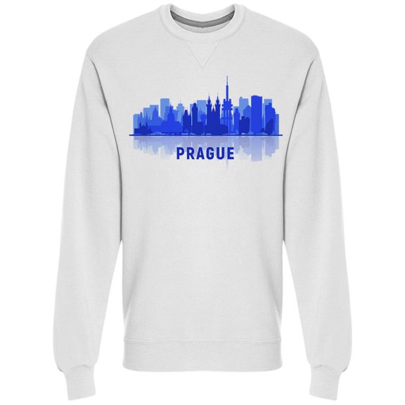 Czech Republic Skyline Sweatshirt Men -Image by Shutterstock, Male Small