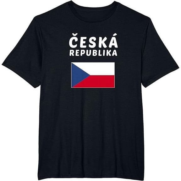 Czech Republic T-shirt Czech Tee Flag souvenir Gift T-Shirt