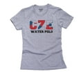 thumbnail image 1 of Czech Republic Waterpolo - Olympic Games - Rio - Flag Women's Cotton Grey T-Shirt, 1 of 2