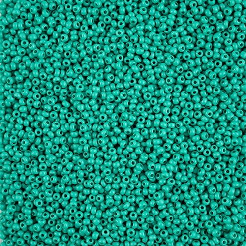 John Bead Czech Seed Beads 10/0 Terra Intensive Dark Green Matte, 500g