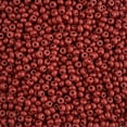 thumbnail image 1 of John Bead Czech Seed Beads 6/0 Terra Intensive Brown Matte, 500g, 1 of 1
