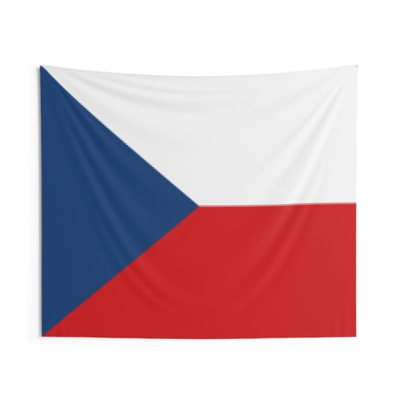Czechia Country Flag Wall Hanging Tapestry