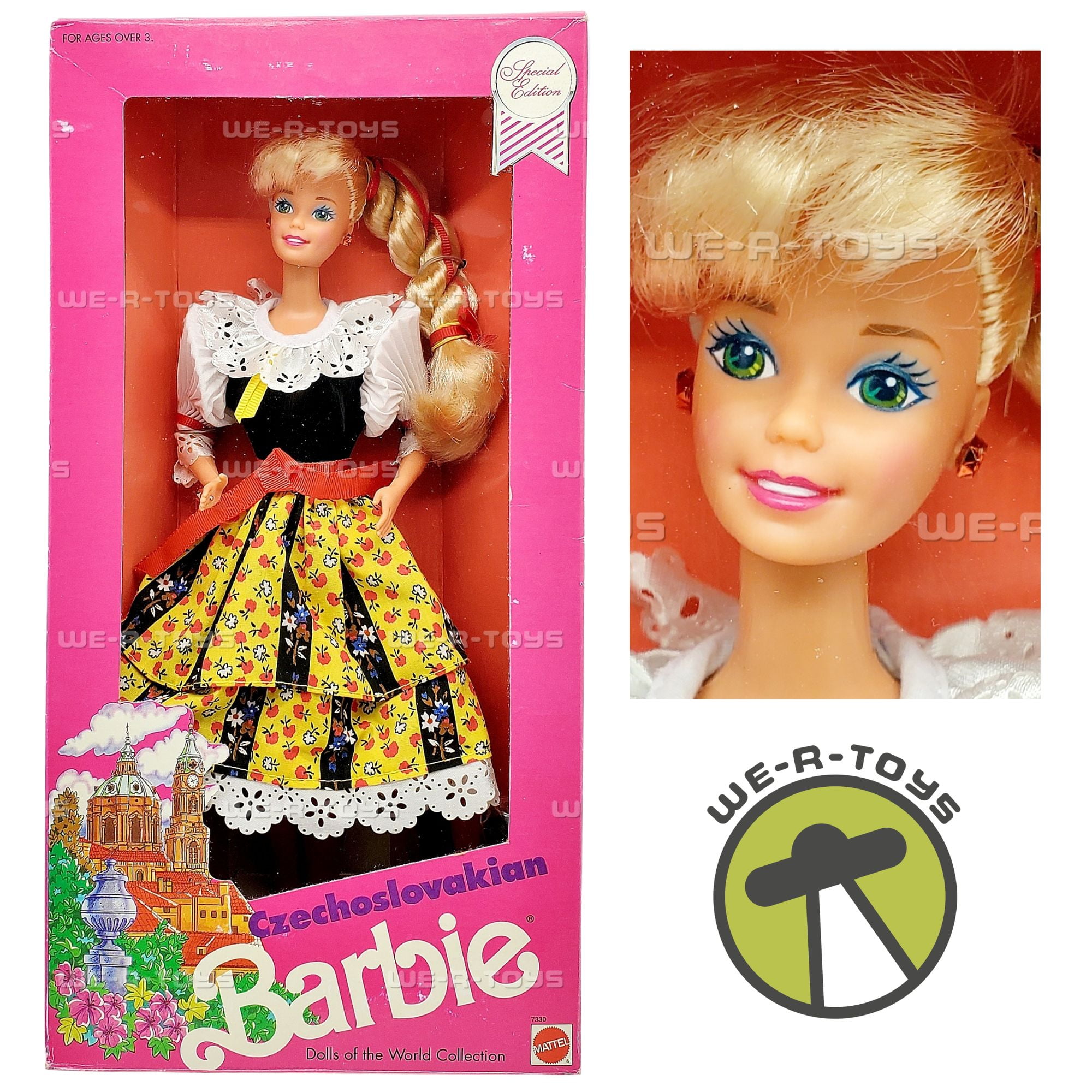 Czechoslovakian Barbie Dolls of the World Special Edition 1990