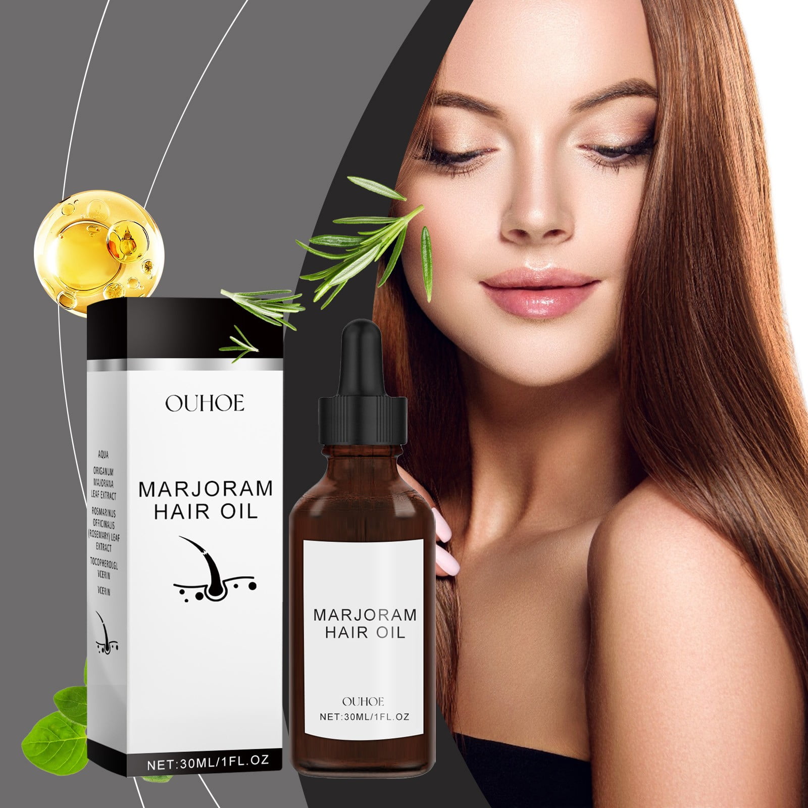 CzestPyake Marjoram Oil Dense Hair Essence Liquid Moisturizing