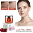 CzestPyake Rose Petalage Sleep Facial Mask 150g, Moisturizing And