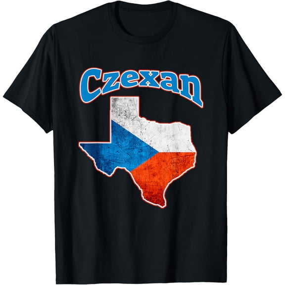 Czexan Czech Heritage Texas Roots T-Shirt