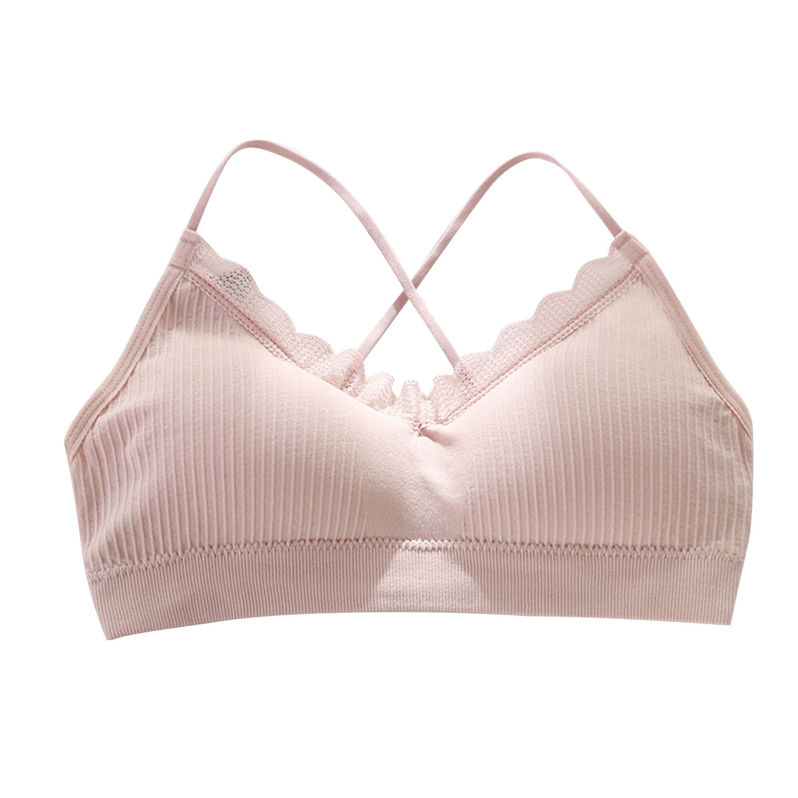 Czscpdaw Underwear Women Sexy Crisscross Back Sports Bras for Women