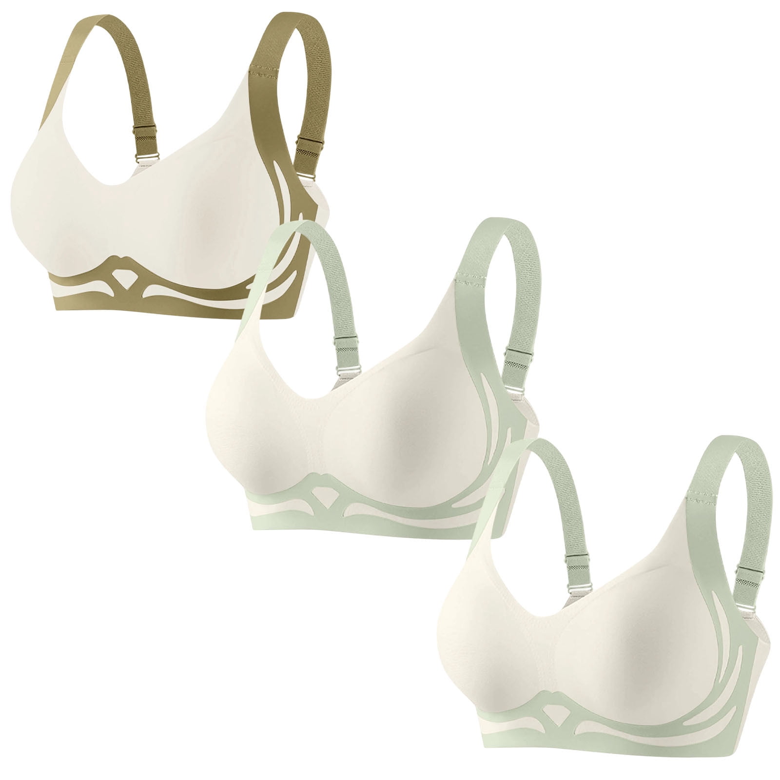Czstvyn Women's Lifting Bra Push-Up Shaping Everyday Minimizer Color ...