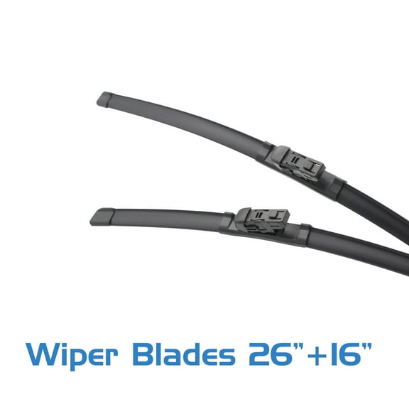 Czyuntuo Wiper Blades 26 16 for Subaru Crosstrek Impreza | 2018-2023 | Quiet All-Weather Durable | Set of 2