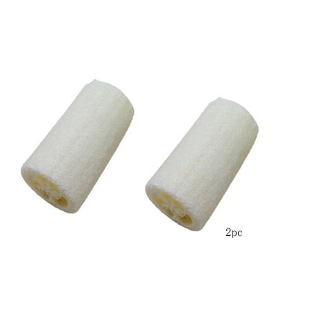 Czzoypi 2PCS Shower Loofah Natural Loofah, Loofah Sponge Natural Loofah Exfoliating Bath Sponge Body Scrubber Exfoliator