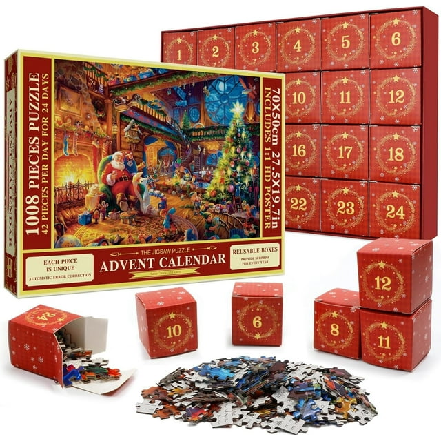 Czzoypi Advent Calendar 2024 Kids (Multicolor) Calendar 20242025