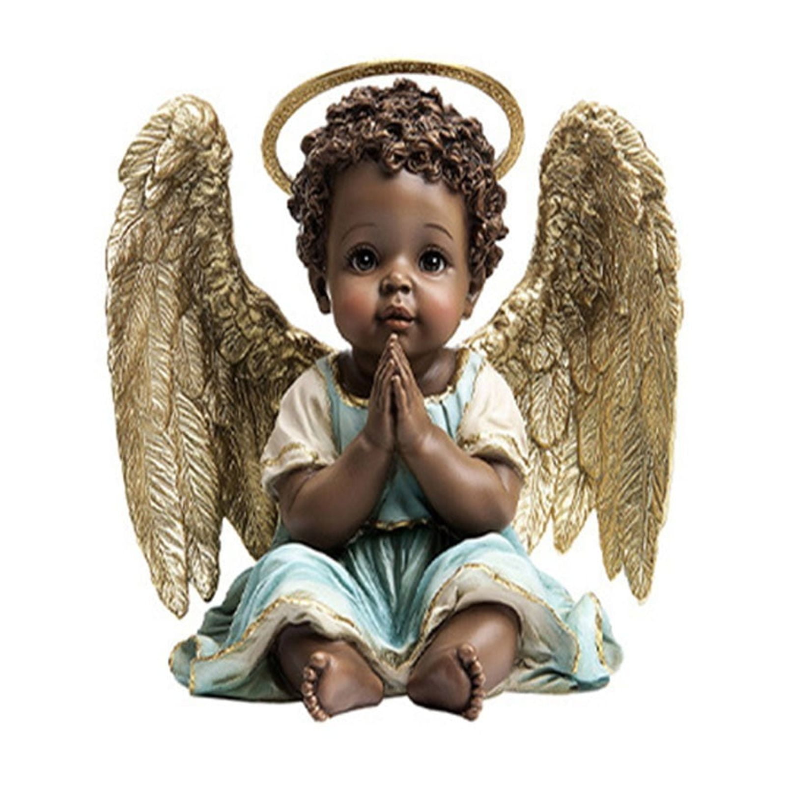 Czzoypi African American Figurines, 3.1 Inch Guardian Angel Figurines for  Home Decoration, Hand Painted Praying Angel Statue for Godmother, Birthday,  Wedding and Sister Gifts - Walmart.com, image size:1600x1600