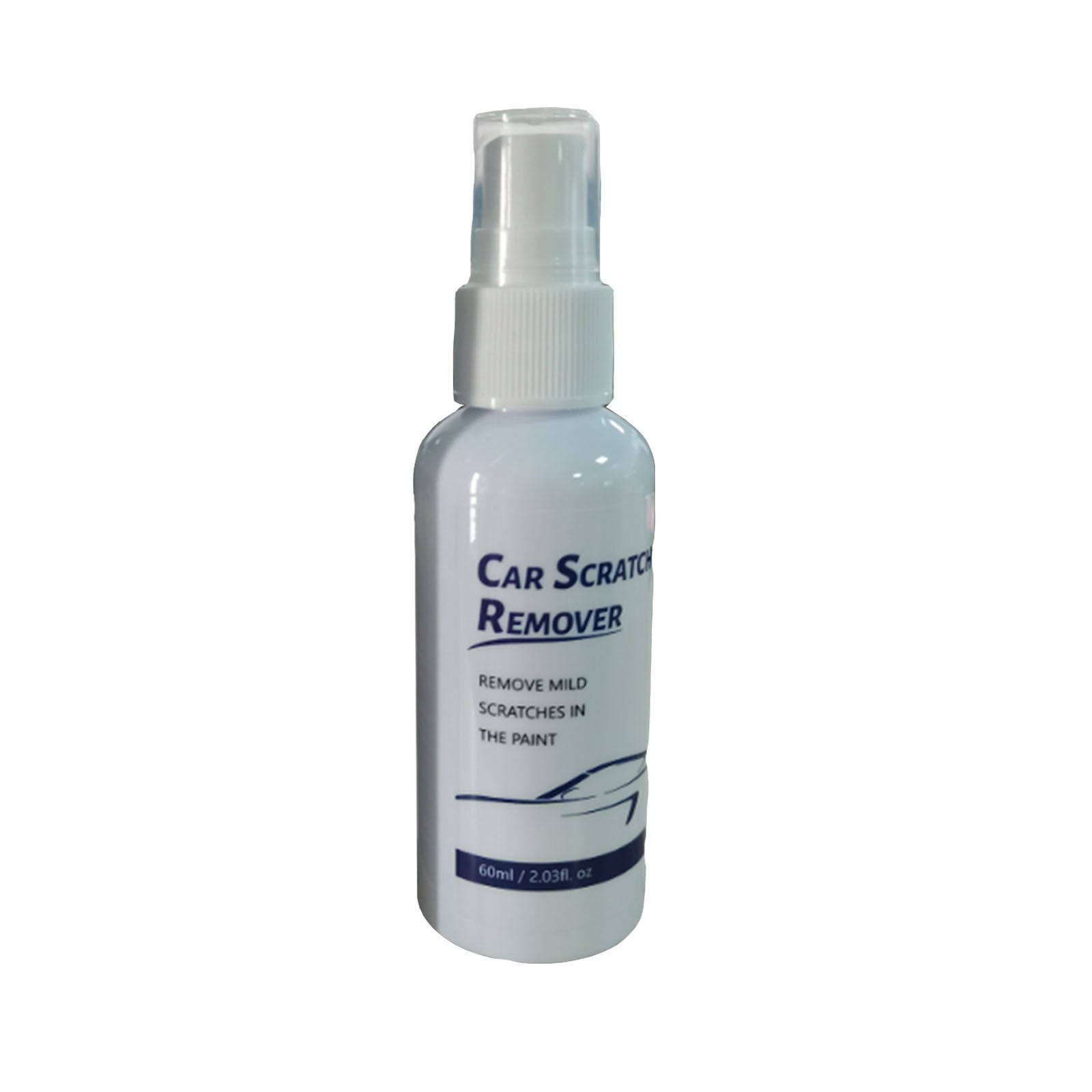 Czzoypi Car Paint Automatic Spray Paint Hand Touchs-up Pen Pearl White Scratch Repair Black Car Paint 60ml (color)