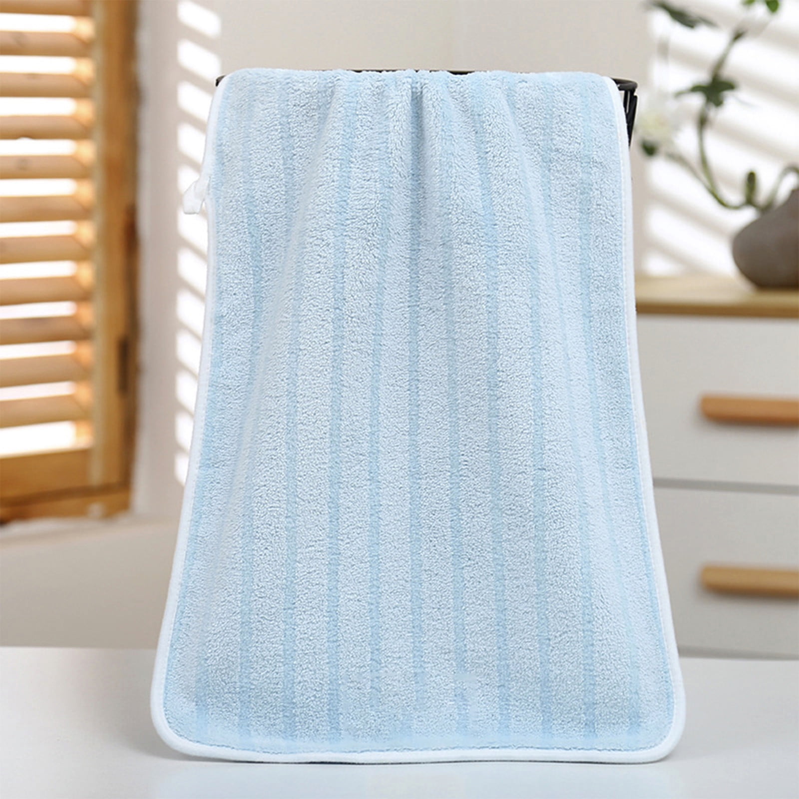 Czzoypi Hand Towels For Bathroom Quickly Clearance (Blue), Hand Towels For Bathroom Quickly ...