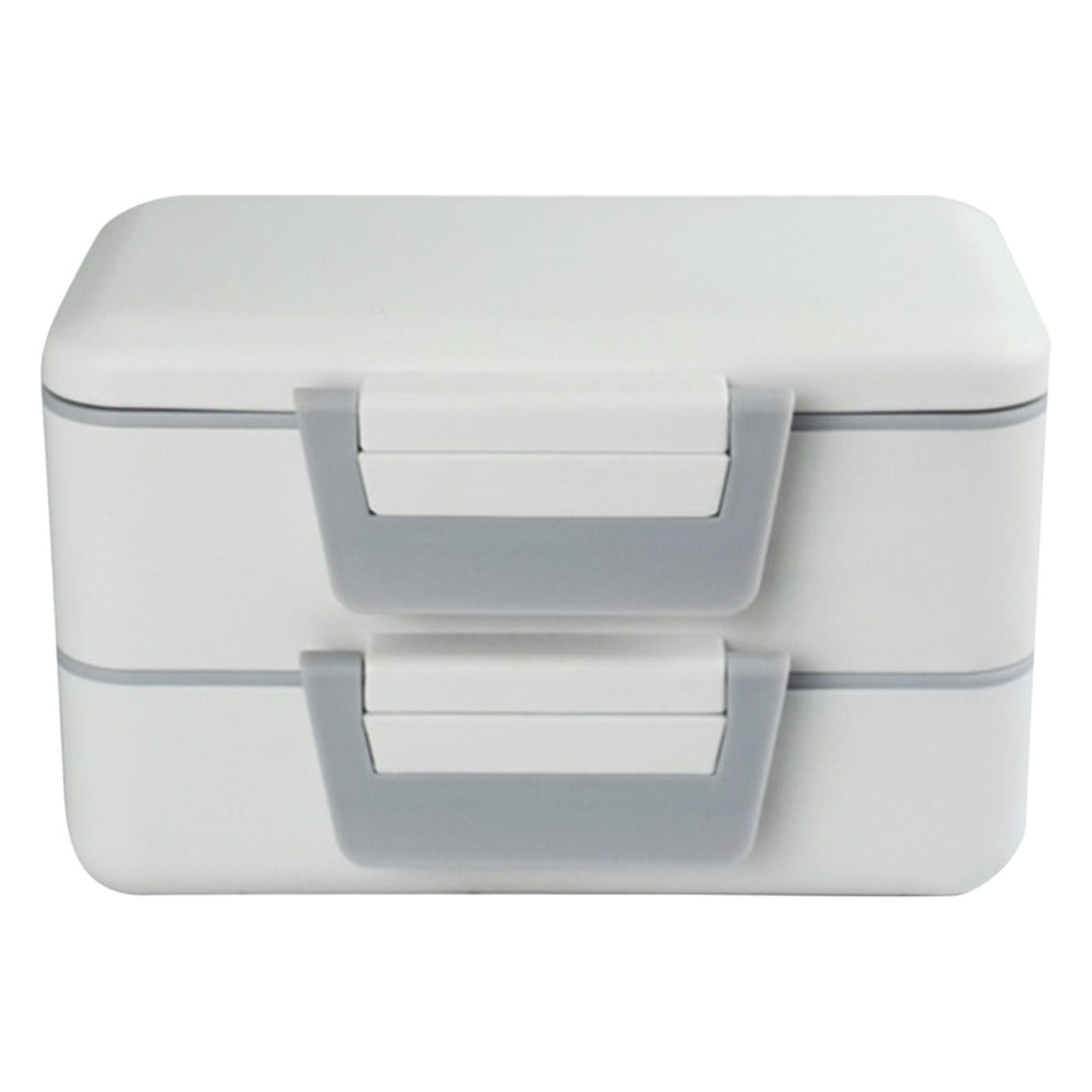 Czzoypi Lunch Box Plastic And Stainless Steel Double Lunch Box ...