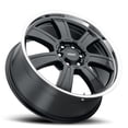 thumbnail image 1 of D-106581 Sotto 18x8.5 6-132/139.7 CB93.2 et39 Gloss Black, 1 of 1