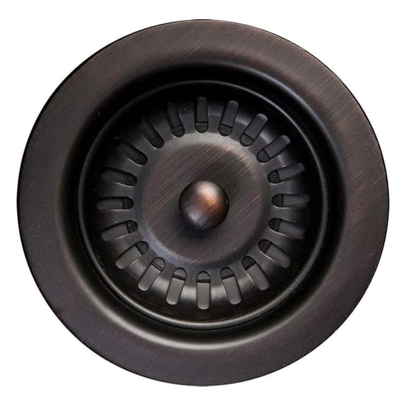 D-132ORB 3.5-Inch Universal Kitchen/Bar Basket Strainer Drain, Oil Rubbed Bronze