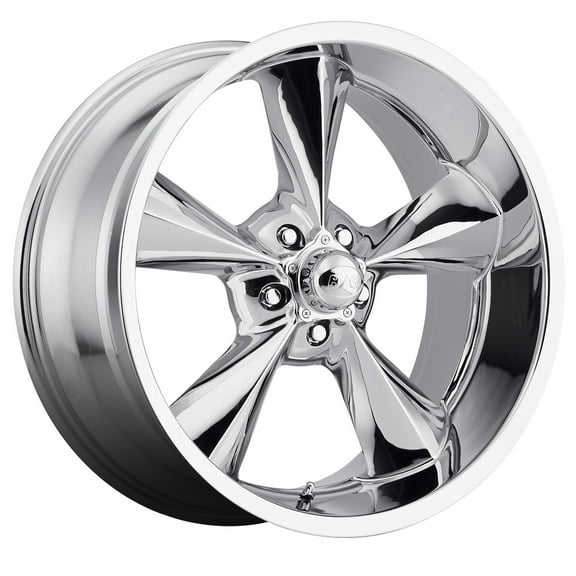 18x8 B/G Rod Works Old School Chrome Wheel 5x4.5 (0mm)